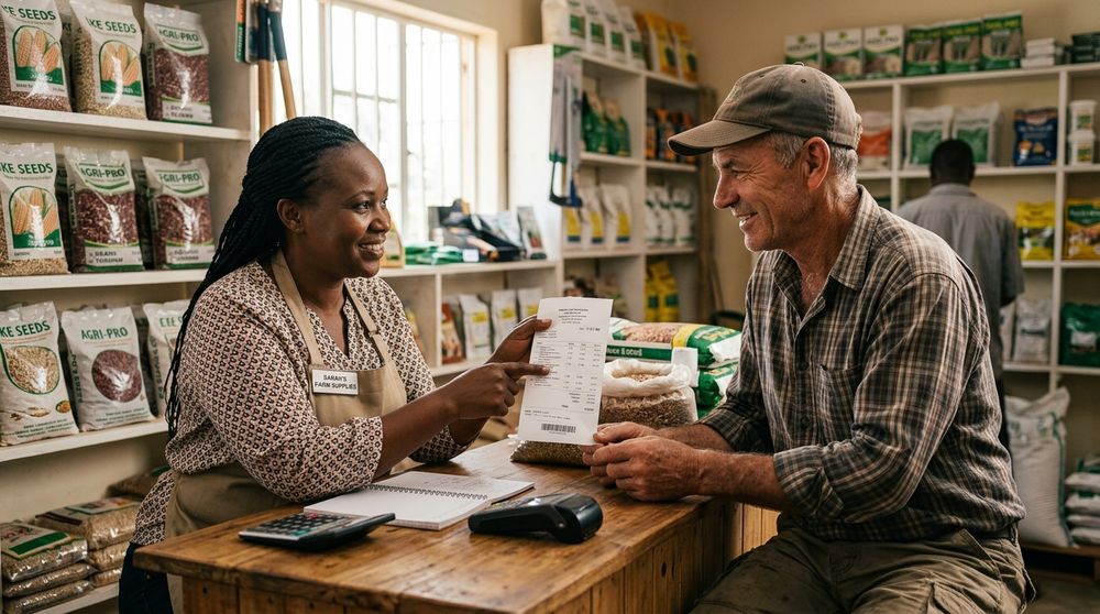 Farmer Credit and Payment Ledgers inside IBS Agrovet