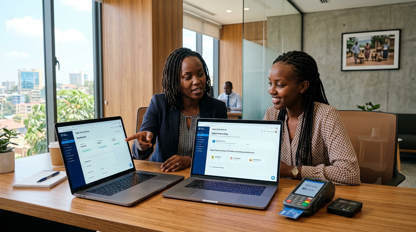 Setting Up Corporate Business Banking and Mobile Money Merchant Relays in Kigali