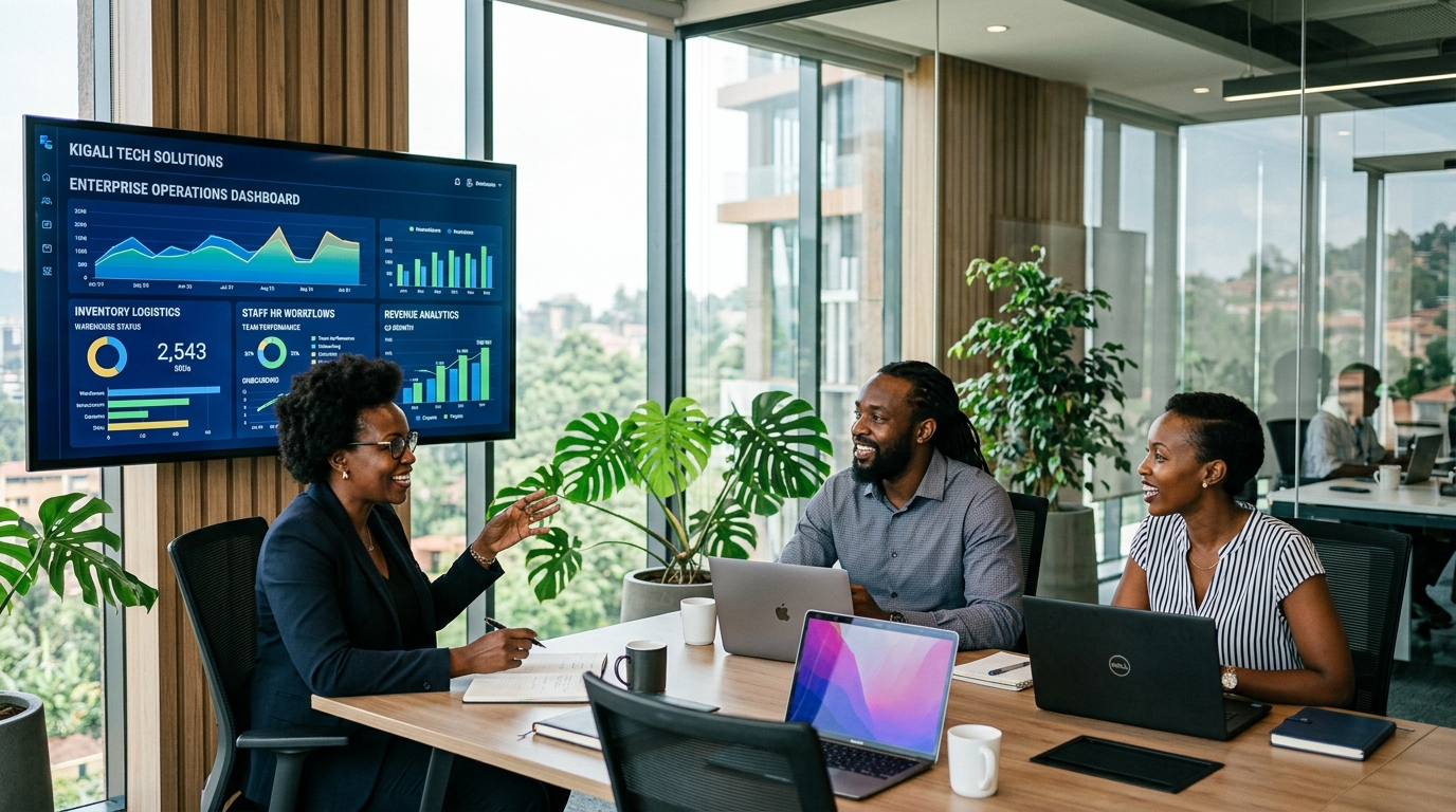 Enterprise Management Operations Strategy Meeting at Norrsken House Kigali