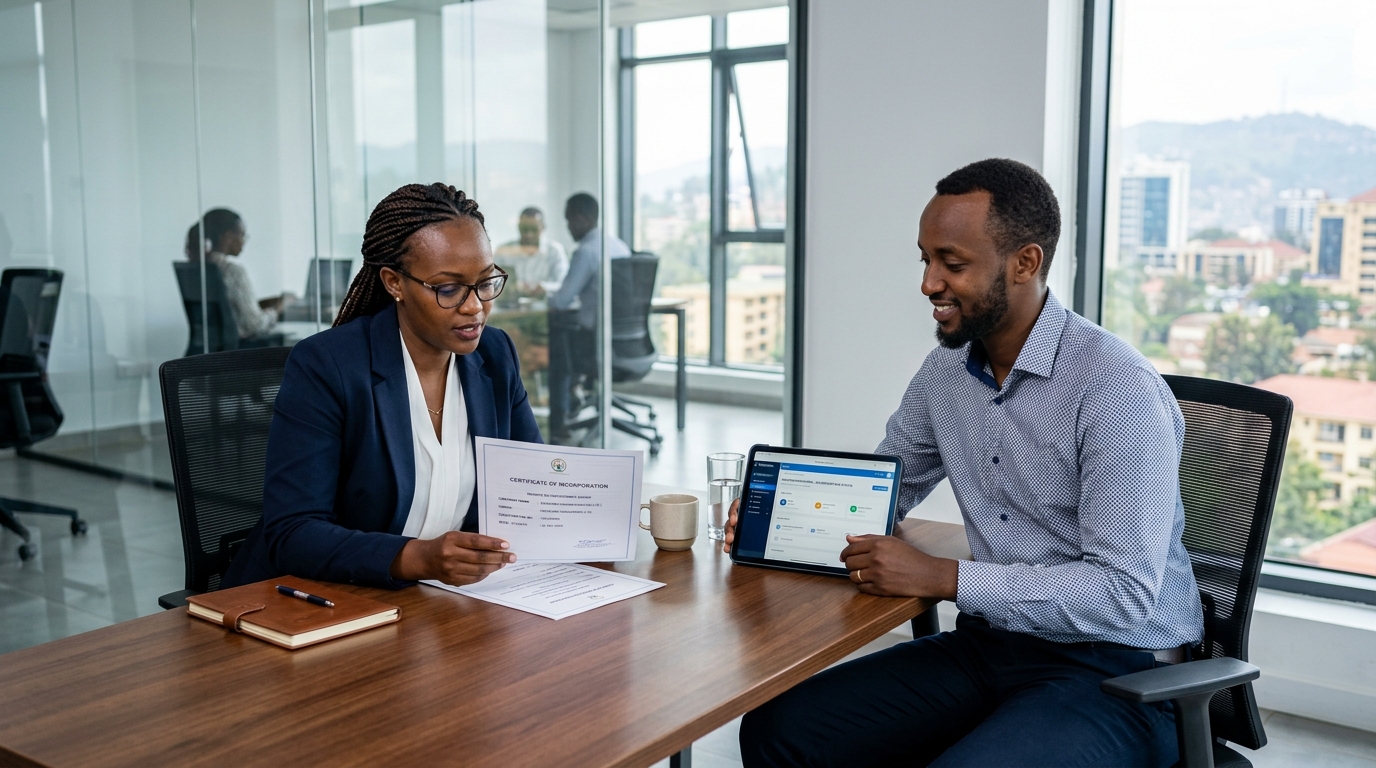 RDB Certificate of Incorporation and Legal Compliance Consultation in Kigali